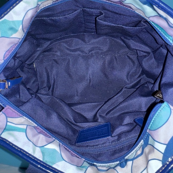 Coach Kyra Scarf Print large zip tote - Picture 7 of 8